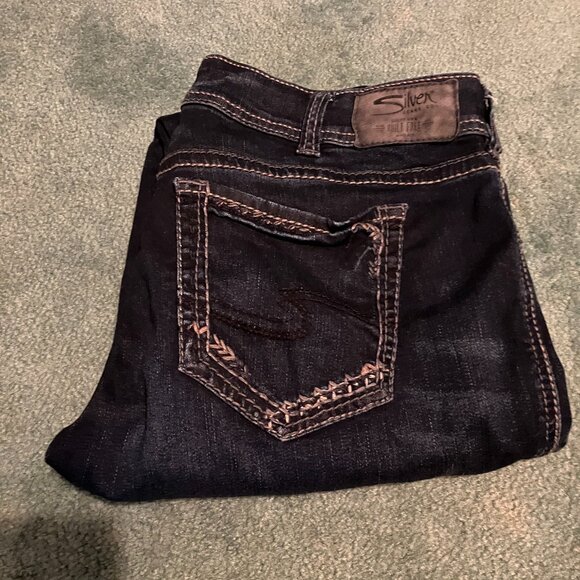 Silver Elyse Jeans 30 x 34 - Picture 5 of 5